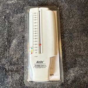 CareFusion 002068, Airlife, Asthma Check Peak Flow Meter, 1 Each